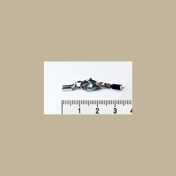 1 Stück Verschluss Edelstahl für 3-mm-Band